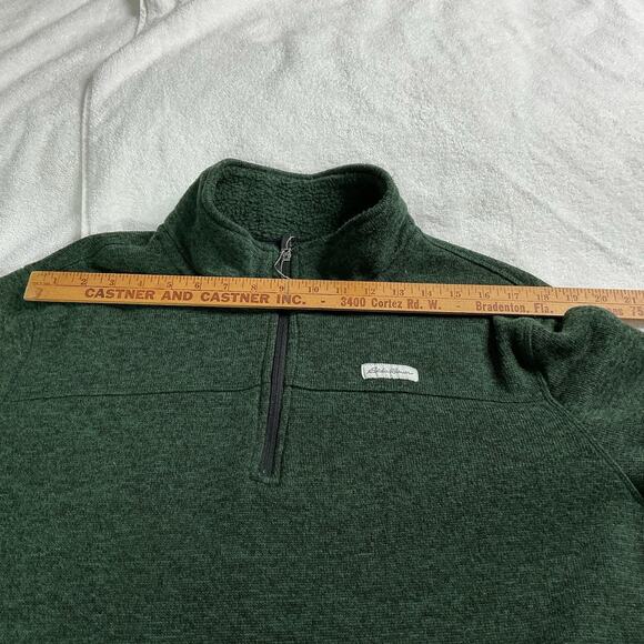 Eddie Bauer Men’s Lg Fleece Pullover Half Zipper - Picture 11 of 11